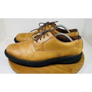 Nunn Bush Men's Comfort Gel Shoes Memory Foam Size 11M Brown